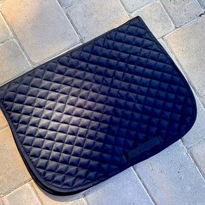 Dover Saddlery Black Dressage Saddle Pad